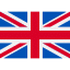 Flagge der UK für Englischkurse