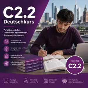 C2.2 Deutschkurs in Frankfurt